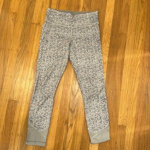 Lululemon Splatter 7/8 Length Leggings